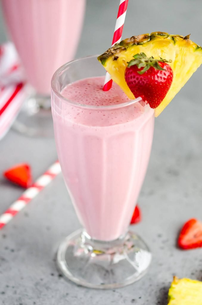 Strawberry-Pineapple Smoothie